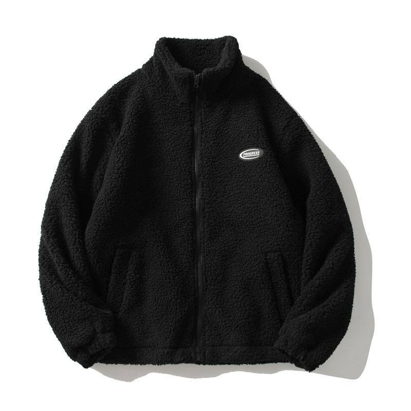 Hip Hop Winter Fleece Flauschige Jacke Streetwear Harajuku Zipper Mantel Männer Herbst Einfarbig Leichte Jacken Schwarz M schwarz Hip Hop Winter Fleece Flauschige Jacke Streetwear Harajuku Zipper Mantel Männer Herbst Einfarbig Leichte Jacken Schwarz M schwarz von Joom DACH