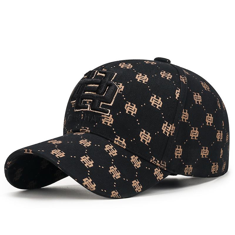 Hochwertige, vollflächig bedruckte, bestickte Hüte für Damen und Herren, verstellbare Schirmmützen mit Sonnenschutz und Sonnenschutz, Baseballkappen für Live-Übertragungen Adjustable von Joom DACH