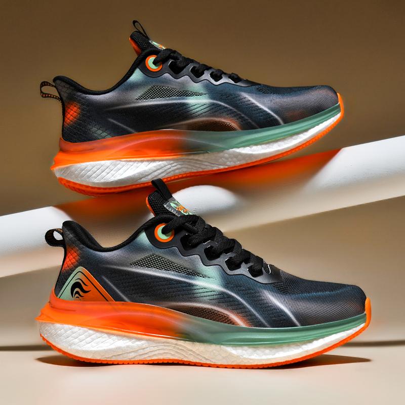 Hochwertige E-TPU Herren Laufschuhe Markendesigner Outdoor Sneaker Herren Mesh Atmungsaktiv Straße Joggen Sportliche Trainingsschuhe 44 von Joom DACH
