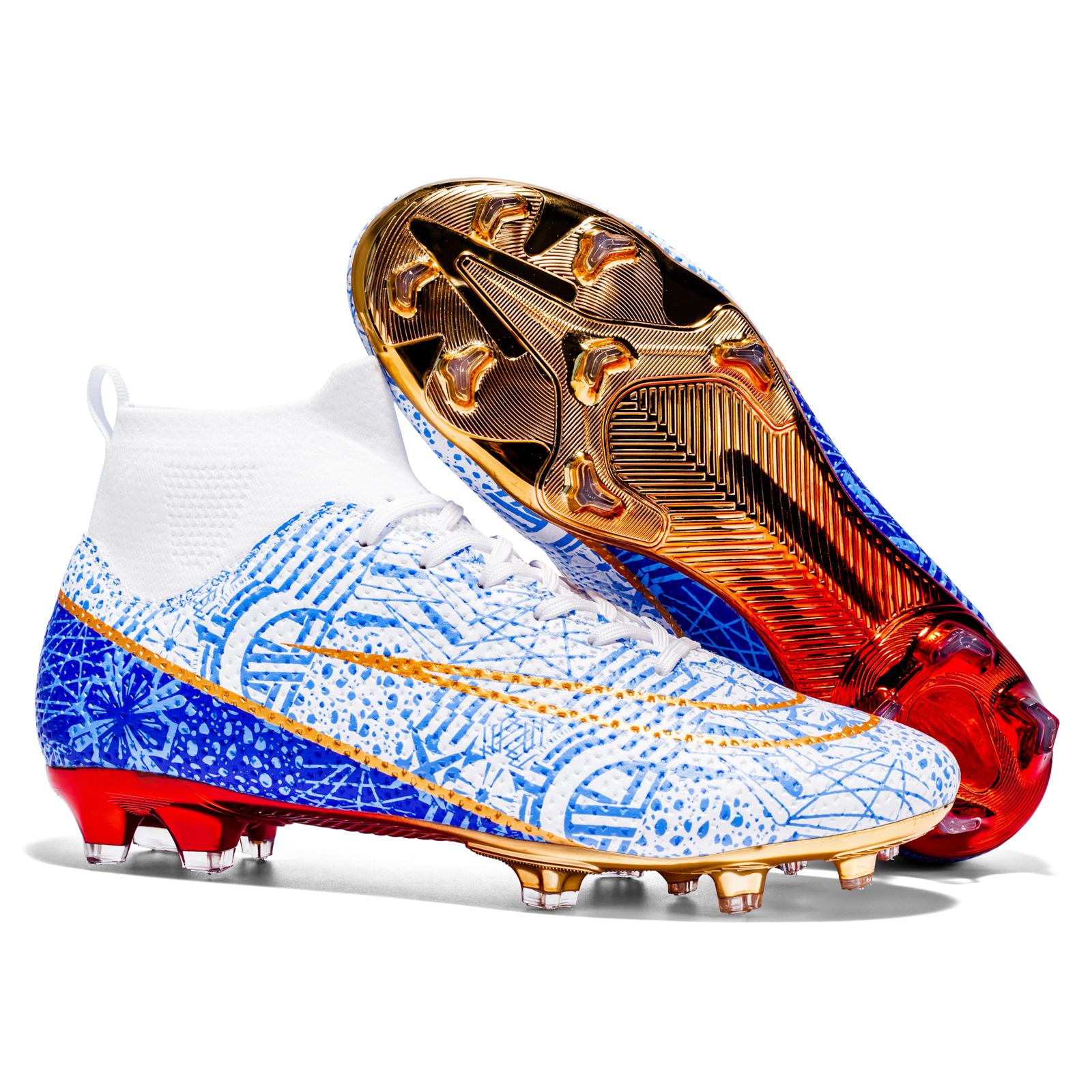 Hochwertige Fußballschuhe für Jungen, professionelle Herren, ultraleichte Fußballschuhe, atmungsaktive Unisex-Fußballschuhe für Kinder EU34 Hochwertige Fußballschuhe für Jungen, professionelle Herren, ultraleichte Fußballschuhe, atmungsaktive Unisex-Fußballschuhe für Kinder EU34 von Joom DACH