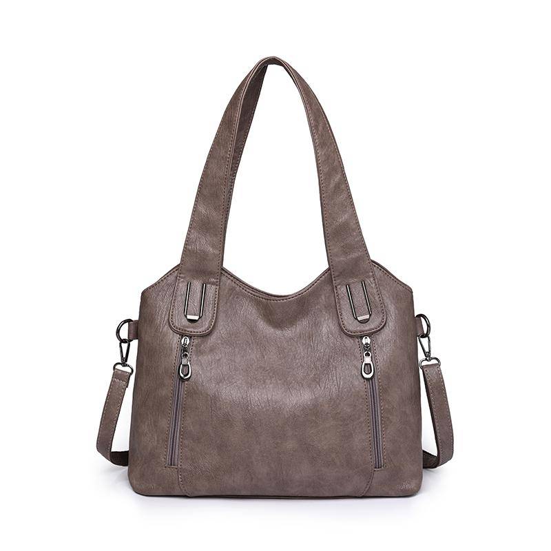 Hochwertige Leder Luxus Handtaschen Frauen Taschen Designer Multifunktions Schulter Taschen Für Frauen Reise Umhängetasche khaki von Joom DACH