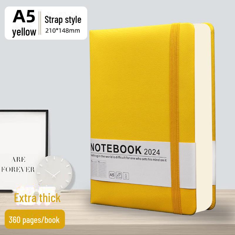 Hochwertiges A5-Notizbuch aus Kunstleder – Verdickter B5-Business-Notizblock mit anpassbarem Logo von Joom DACH