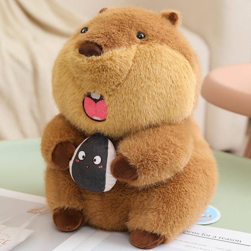 Hochwertiges Murmeltier Biber Umarmung Futter Tier Plüschtier Entzückendes Weihnachts- Geburtstagsgeschenk Kuschelig Lebensecht Murmeltier Capybara Plüsch Geschenk about 22cm von Joom DACH