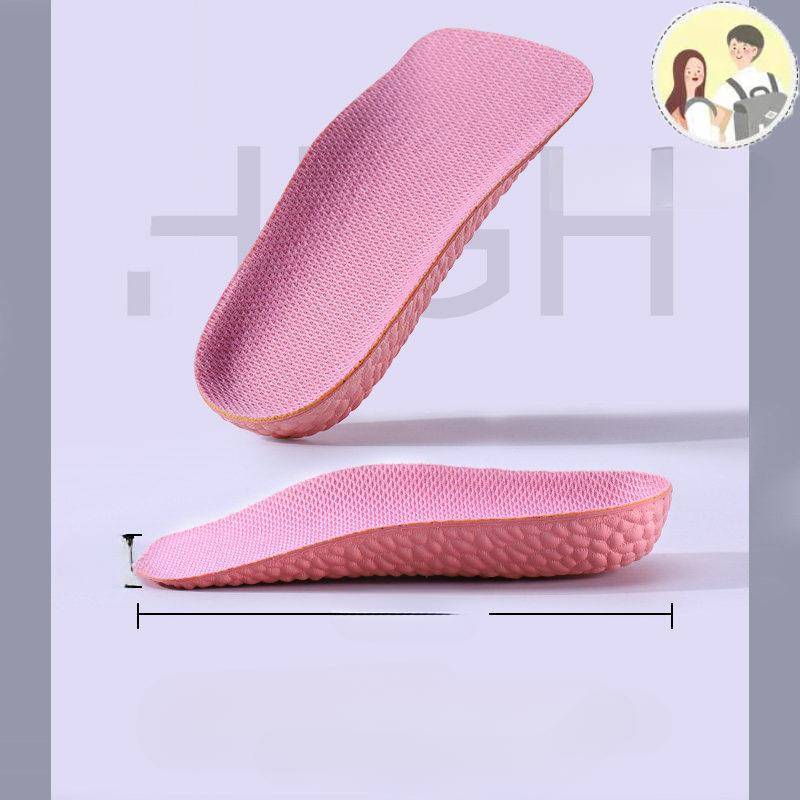 Höhe erhöhen Einlegesohlen für Männer Frauen Schuhe Flache Füße Arch Support Orthopädische Einlegesohlen Turnschuhe Ferse Lift Memory Foam Schuh Pads 1.5cm rosa von Joom DACH