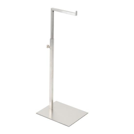 Höhenverstellbares Taschenaufbewahrungsregal Schultertaschenhalter Geldbörsen-Präsentationsständer Handtaschen-Display-Organizer Inklusive Edelstahl-Taschenaufhängerständer silber von Joom DACH