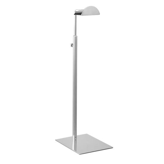 Höhenverstellbares Taschenaufbewahrungsregal Schultertaschenhalter Geldbörsen-Präsentationsständer Handtaschen-Display-Organizer Inklusive Edelstahl-Taschenaufhängerständer silber von Joom DACH