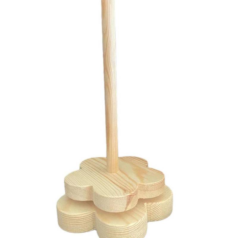 Hölzerner Garnhalter Pflaumenblüte Hölzerner Spinn-Garnhalter für Wolle Baumwolle Poly-Mischung von Joom DACH