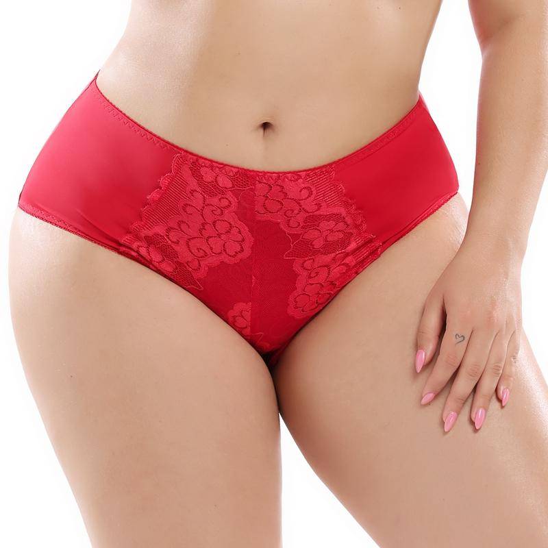 Hohe Taille Spitze Plus Größe Höschen Frauen Milch Seide Große Größe Slips Dessous Weibliche Unterwäsche L XL 2XL 3XL 4XL 5XL 5XL rot Hohe Taille Spitze Plus Größe Höschen Frauen Milch Seide Große Größe Slips Dessous Weibliche Unterwäsche L XL 2XL 3XL 4XL 5XL 5XL rot von Joom DACH
