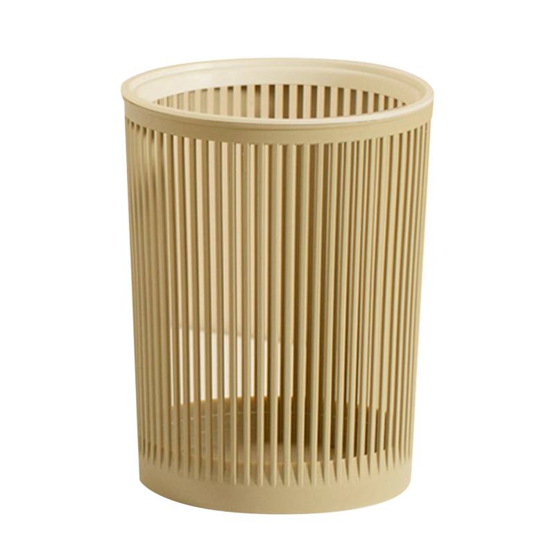 Hohler Mülleimer Haushalt Hygieneeimer Großes Fassungsvermögen Verschleißfest Büro Wohnzimmer Papier khaki von Joom DACH