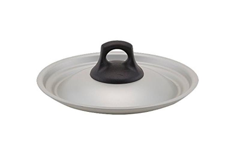 Hokuriku Aluminium Deckel Aluminium Hergestellt in Japan Bratpfanne Pfanne Alumit-Verarbeitung KF Deckel Doppelfunktion 14~16cm Doppelfunktion HP01-Z167 silber von Joom DACH