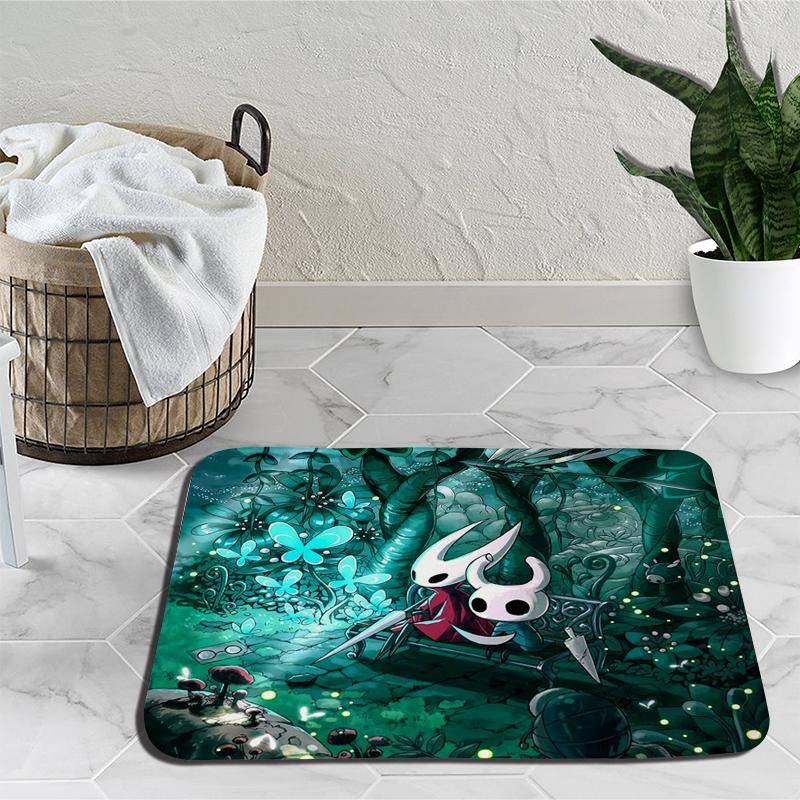 Hollow Knight Cartoon Teppich Rutschfester Teppich Matte Fußmatte Foto-Requisiten Küchenmatte Bereichsteppich Geburtstagsgeschenk 3 von Joom DACH