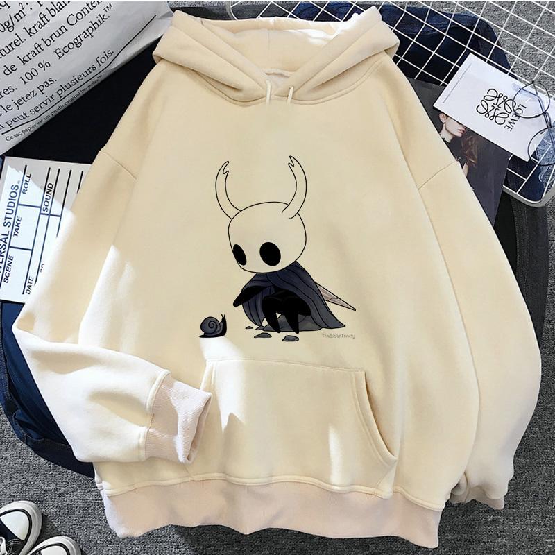 Hollow Knight Print Hoodie Herren/Damen Y2k Casual Fashion Kapuzenshirt Langarm Pullover Sweatshirts Übergroße Unisex Kleidung XL von Joom DACH