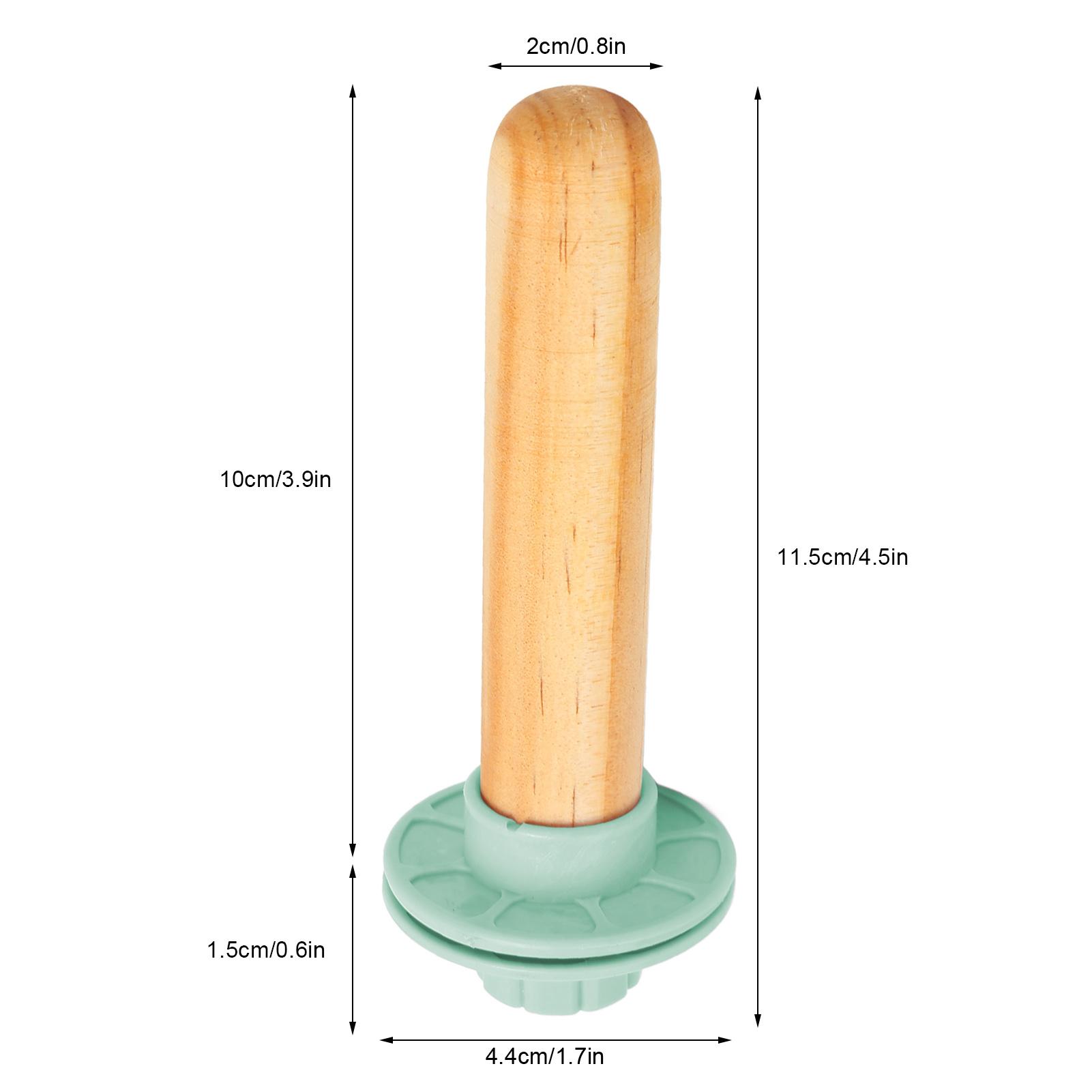 Holz Vogelstange Krallen Schleifen Dekorative Papageienständer Spielzeug für Vogel Papagei Wellensittiche Sittich grün von Joom DACH