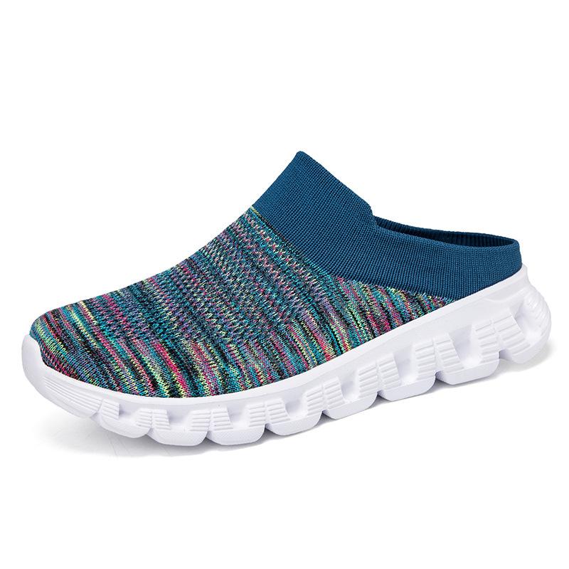 Home Herren- und Damen-Trendschuhe Übergröße Paarschuhe Leichte Atmungsaktive Fly-Knit Socken Schuhe Sportliche Freizeitschuhe 46 von Joom DACH