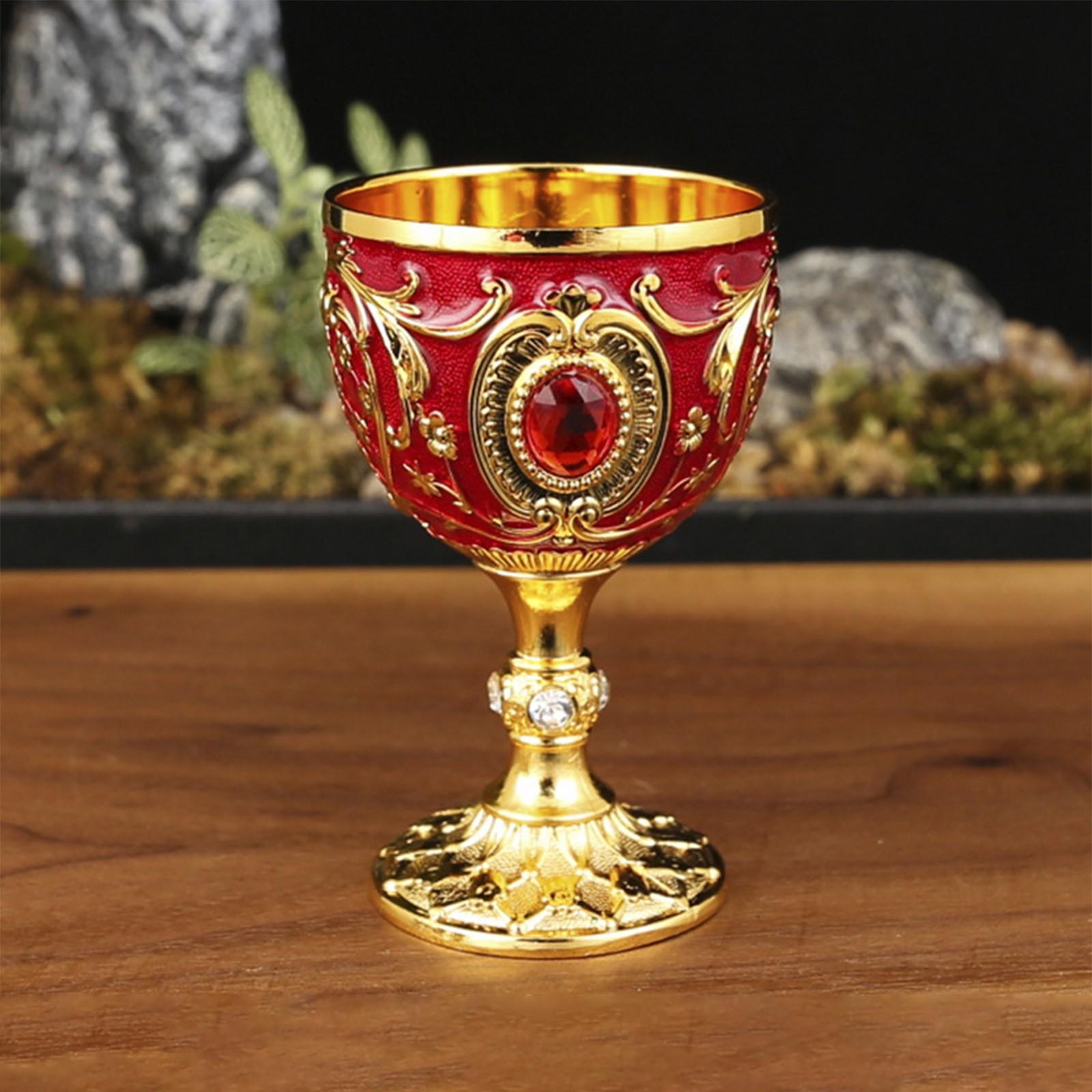 Home Retro Metall Weinglas Whiskyglas 30ML rot Home Retro Metall Weinglas Whiskyglas 30ML rot von Joom DACH