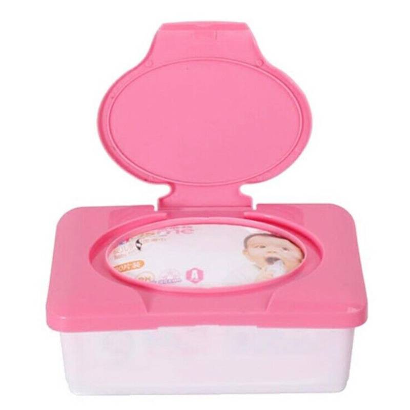 Home Servietten Aufbewahrungsbox Tücher Halter Box Kunststoff Nass Tissue Case Organizer mit Deckel weiß von Joom DACH