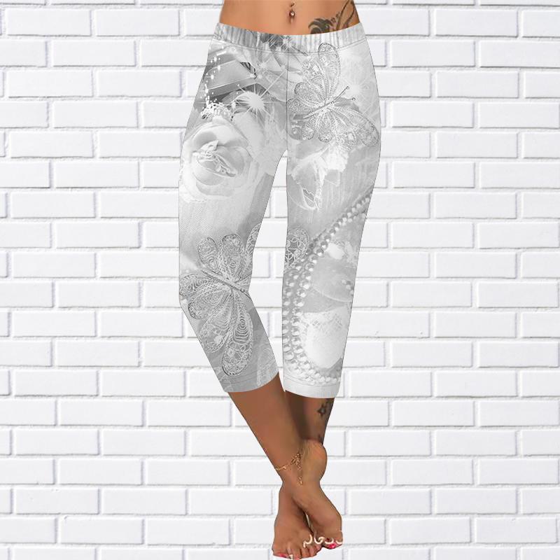 Hosen Sommer Gelbe Schmetterling Kurze Leggings Abgeschnittene Röhrenhose Plus Size Leggins Damen Perlenblumenhose Abgeschnittene Hose 5XL grau Hosen Sommer Gelbe Schmetterling Kurze Leggings Abgeschnittene Röhrenhose Plus Size Leggins Damen Perlenblumenhose Abgeschnittene Hose 5XL grau von Joom DACH