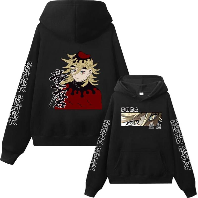 Hot Anime Demon Slayer Hoodie Douma Print Sweatshirt Männer Frauen Beiläufige Lose Kleidung Harajuku Unisex Herbst Winter Warmer Pullover M schwarz Hot Anime Demon Slayer Hoodie Douma Print Sweatshirt Männer Frauen Beiläufige Lose Kleidung Harajuku Unisex Herbst Winter Warmer Pullover M schwarz von Joom DACH