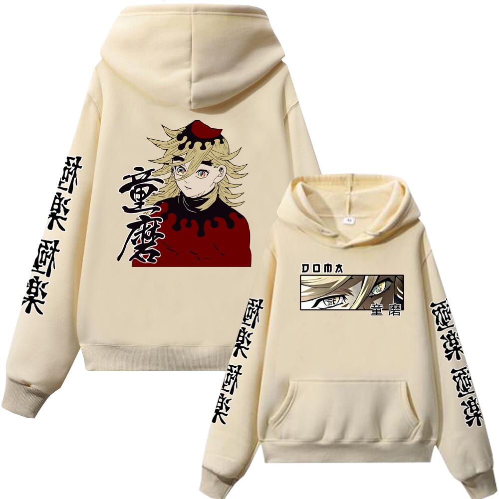 Hot Anime Demon Slayer Hoodie Douma Print Sweatshirt Männer Frauen Beiläufige Lose Kleidung Harajuku Unisex Herbst Winter Warmer Pullover S beige Hot Anime Demon Slayer Hoodie Douma Print Sweatshirt Männer Frauen Beiläufige Lose Kleidung Harajuku Unisex Herbst Winter Warmer Pullover S beige von Joom DACH
