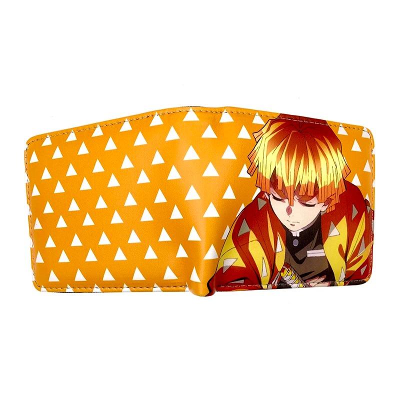 Hot Demon Slayer Brieftasche Cartoon Geldbörse Leder kurze Brieftaschen für Männer Frauen von Joom DACH