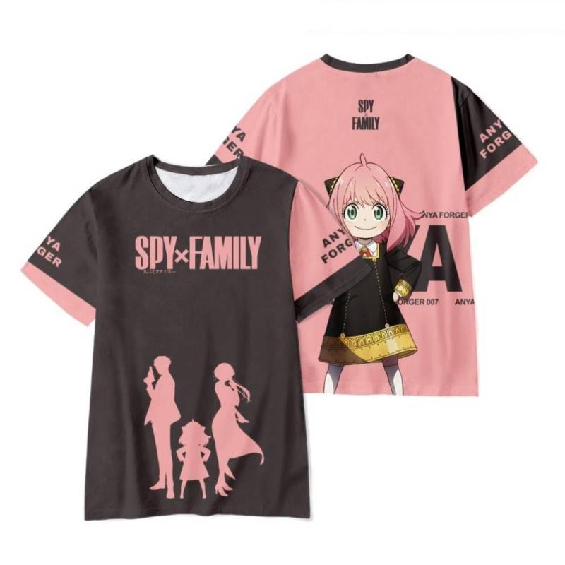Hot Spy X Familie T-Shirts Anime Mädchen Anya Forger 3D Print Street Männer Frauen Mode Übergroßen T Shirt Kinder Tees tops Kleidung M Hot Spy X Familie T-Shirts Anime Mädchen Anya Forger 3D Print Street Männer Frauen Mode Übergroßen T Shirt Kinder Tees tops Kleidung M von Joom DACH