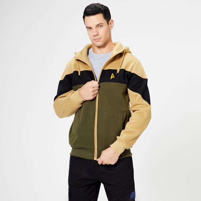 Hot Star Trek Fashion Peripheral Hoodie Sweatshirt Trendy Retro Street Sweatshirt für Herren und Damen L braun Hot Star Trek Fashion Peripheral Hoodie Sweatshirt Trendy Retro Street Sweatshirt für Herren und Damen L braun von Joom DACH