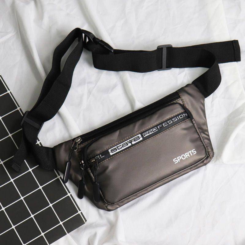 Hüfttasche Herren Multifunktionale Outdoor Sport und Freizeit Shopping Reise Mode Handy Hüfttasche Damen Schulter Messenger Bag One Size braun von Joom DACH