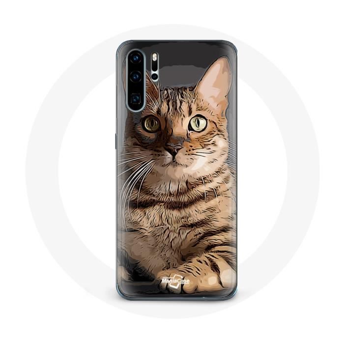 Hülle für Huawei P30 Bengalkatzenrasse von Joom DACH