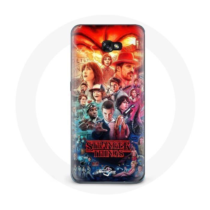 Hülle für Samsung Galaxy A3 2016 Stranger Things Teaser Staffel 4 Poster Charaktere Art von Joom DACH