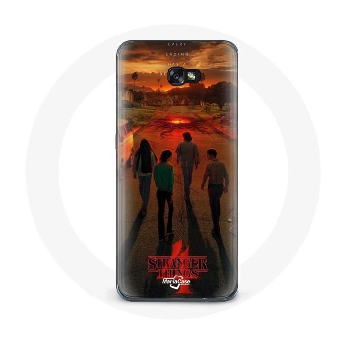 Hülle für Samsung Galaxy A3 2017 Stranger Things Staffel 4 Poster Art Crews of the New Théo von Joom DACH