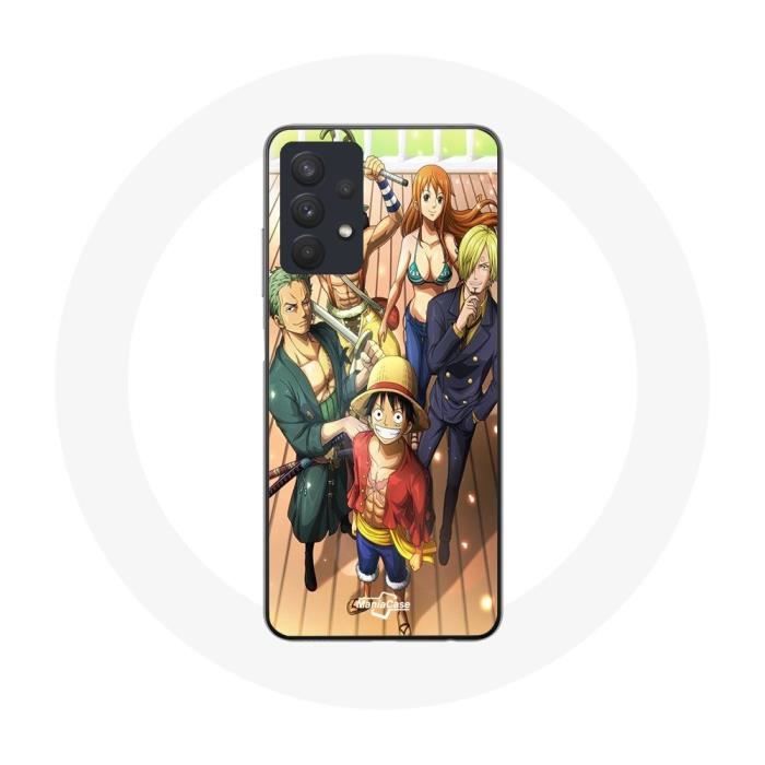 Hülle für Samsung Galaxy A32 4G One Piece Ruffy Poster Crews Manga Anime von Joom DACH
