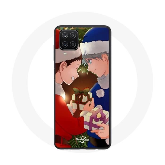 Hülle für Samsung Galaxy A42 5G Hunter x Hunter Gon Freecss und Killua Zoldyck Christmas Day Anime Manga schwarz von Joom DACH