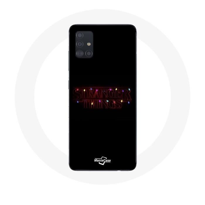 Hülle für Samsung Galaxy A71 Stranger Things Poster Logo Frohe Weihnachten von Joom DACH