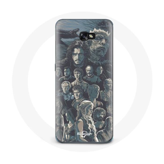 Hülle für Samsung Galaxy A8 2016 Game of Thrones Staffel 8 Game of Thrones Poster Charaktere Hintergrund von Joom DACH