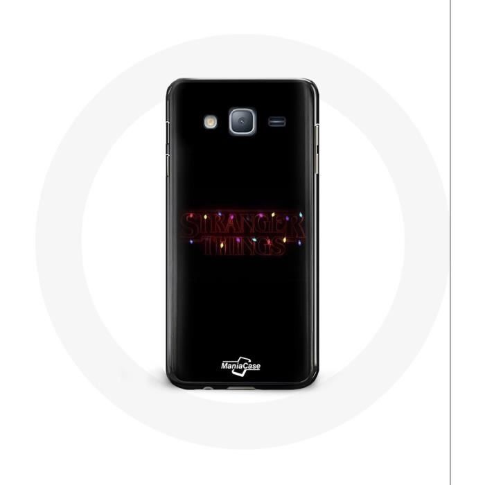 Hülle für Samsung Galaxy J5 2016 Stranger Things Poster Logo Frohe Weihnachten von Joom DACH