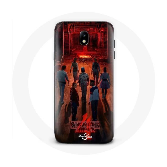 Hülle für Samsung Galaxy J7 2017 Stranger Things Poster Crews Fan Art Staffel 4 von Joom DACH