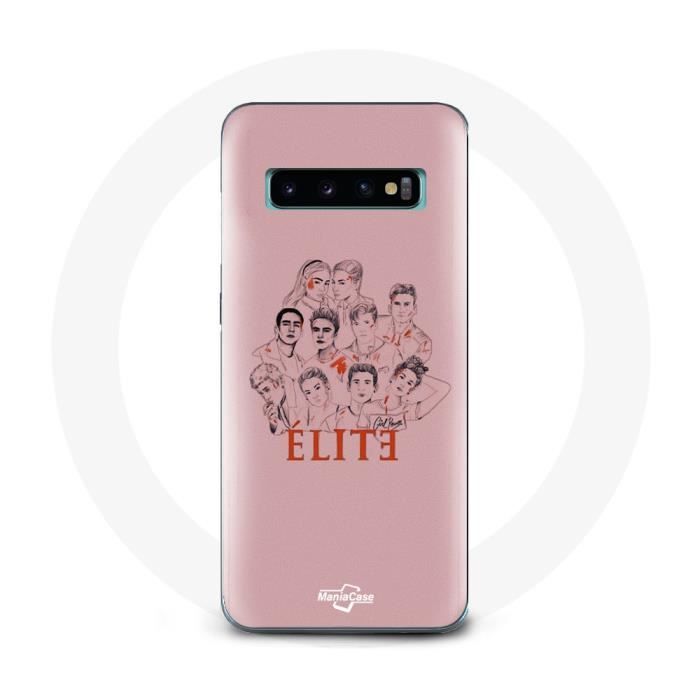 Hülle für Samsung Galaxy S10 Edge Elite Staffel 5 Poster Charaktere Fanart Logo von Joom DACH