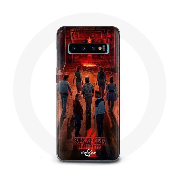 Hülle für Samsung Galaxy S10 Stranger Things Poster Crews Fan Art Staffel 4 von Joom DACH