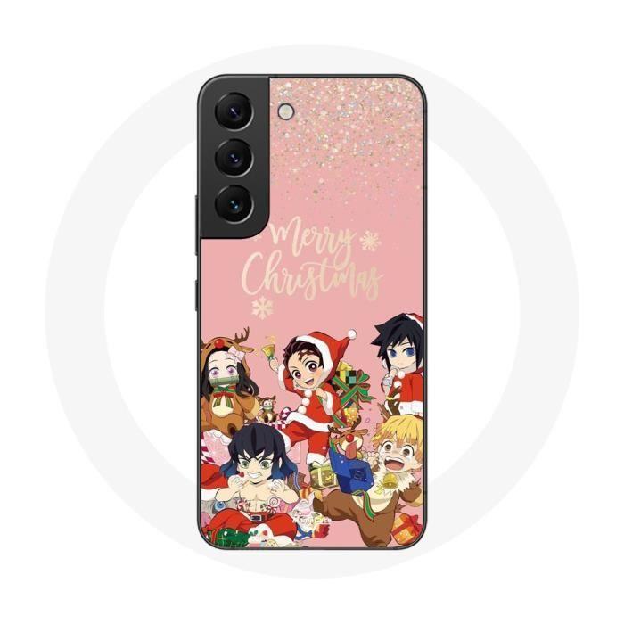 Hülle für Samsung Galaxy S22 Demon Slayer Frohe Weihnachten Poster Anime Manga von Joom DACH