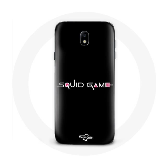 Hülle für Samsung Galaxy S4 Squid Game Logo Schwarzer Hintergrund von Joom DACH