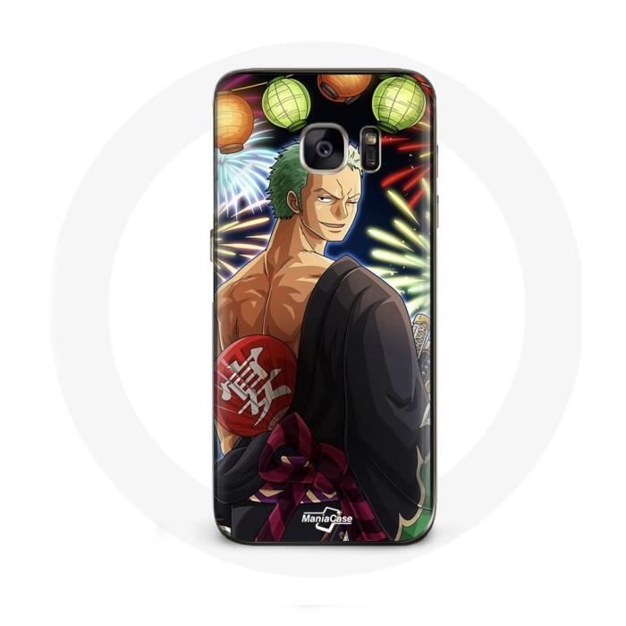 Hülle für Samsung Galaxy S7 Edge One Piece Merry Christmas Zoro Anime Manga von Joom DACH
