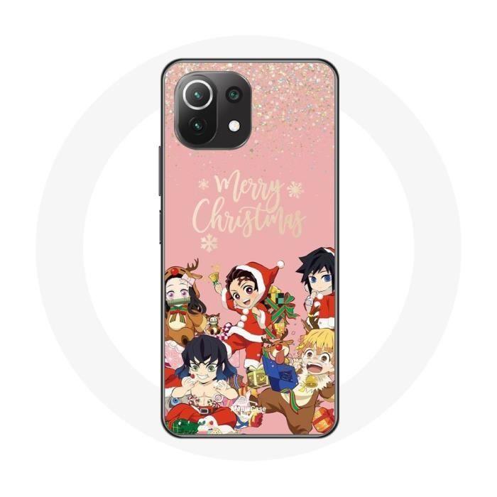 Hülle für Xiaomi Mi 11 Lite Demon Slayer Frohe Weihnachten Poster Anime Manga von Joom DACH