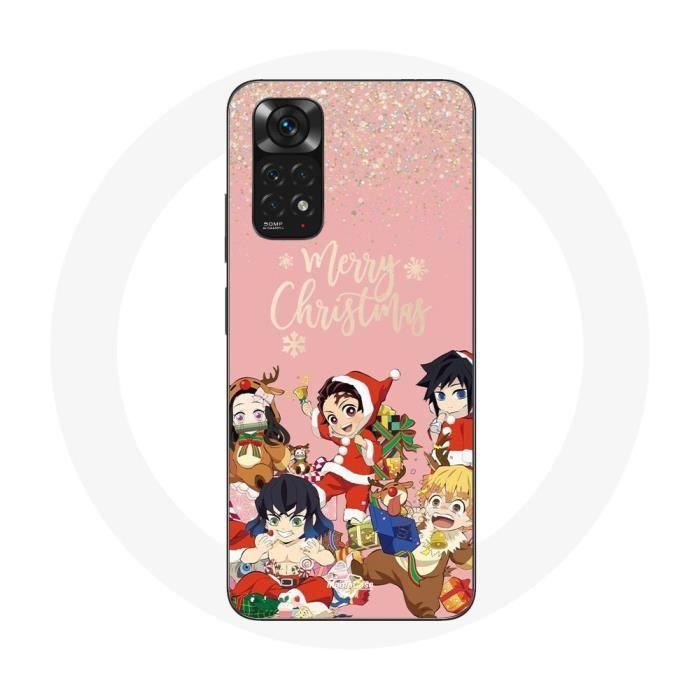 Hülle für Xiaomi Redmi Note 11S Demon Slayer Frohe Weihnachten Poster Anime Manga von Joom DACH