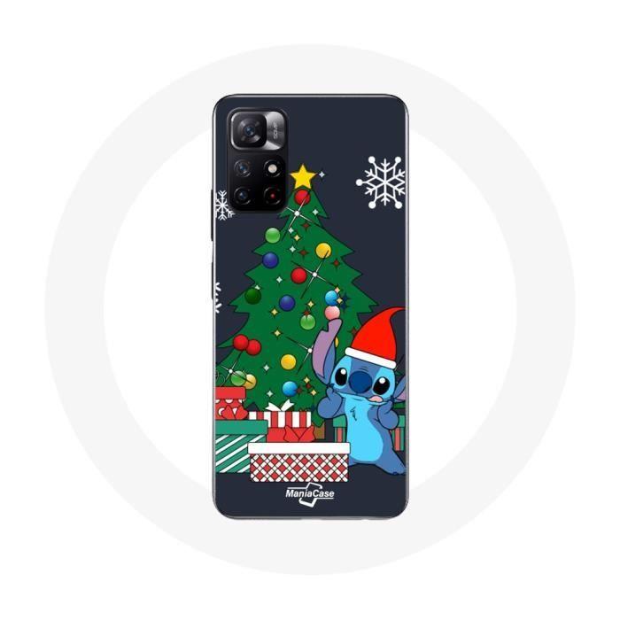 Hülle für Xiaomi Redmi Note 11s 5G Stitch Ohana Cute Merry Christmas schwarz von Joom DACH