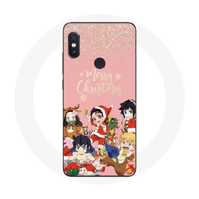 Hülle für Xiaomi Redmi Note 5 Pro Demon Slayer Frohe Weihnachten Poster Anime Manga von Joom DACH