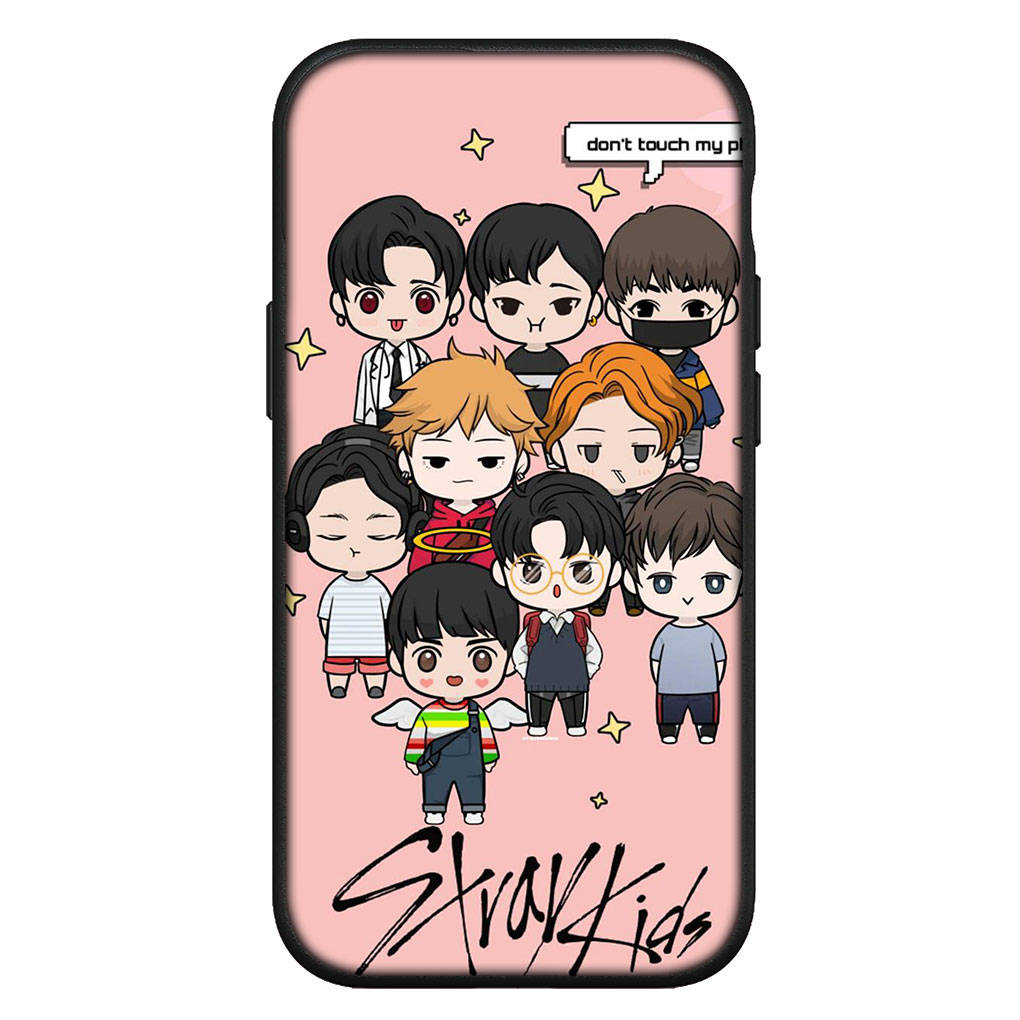 Hülle für iPhone 15 14 Xiaomi Redmi Note 13 12 11 Pro Max X 8 7 9 XR Samsung Galaxy S24 S23 A05 OPPO A15 Huawei SKZ Stray Kpop Kids Hot Phone Case for iPhone (X)(XS) terra von Joom DACH