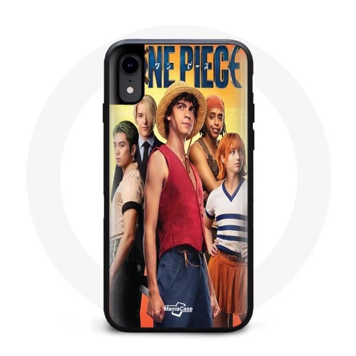 Hülle für iPhone XS Anime One Piece Ruffy Poster Charaktere Kunst Staffel 1 von Joom DACH