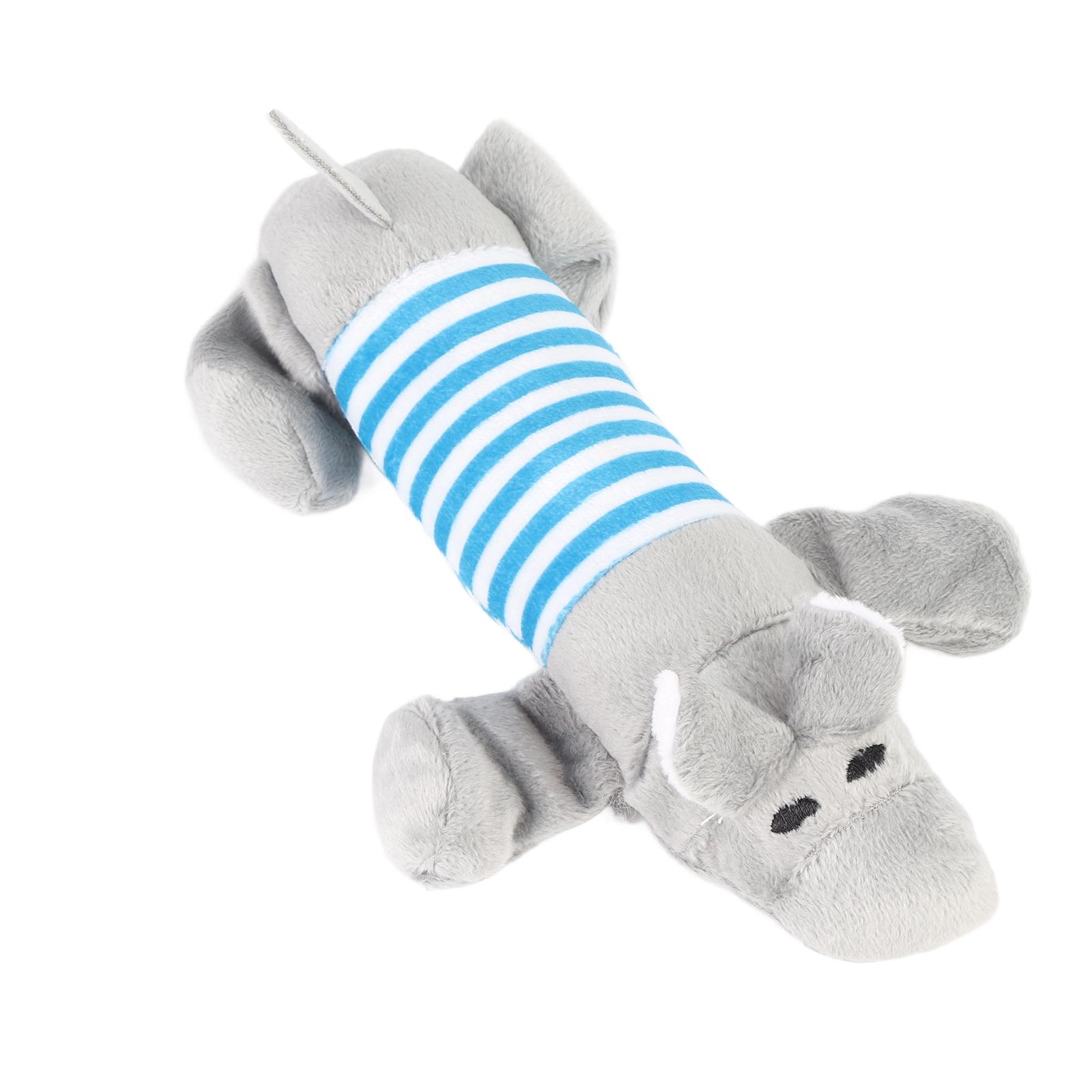 Hunde Plüschtier Weich Lustig Interaktiv Langeweile Vertreibung Nilpferd Form Gefüllter Hund Plüsch Kauspielzeug für von Joom DACH