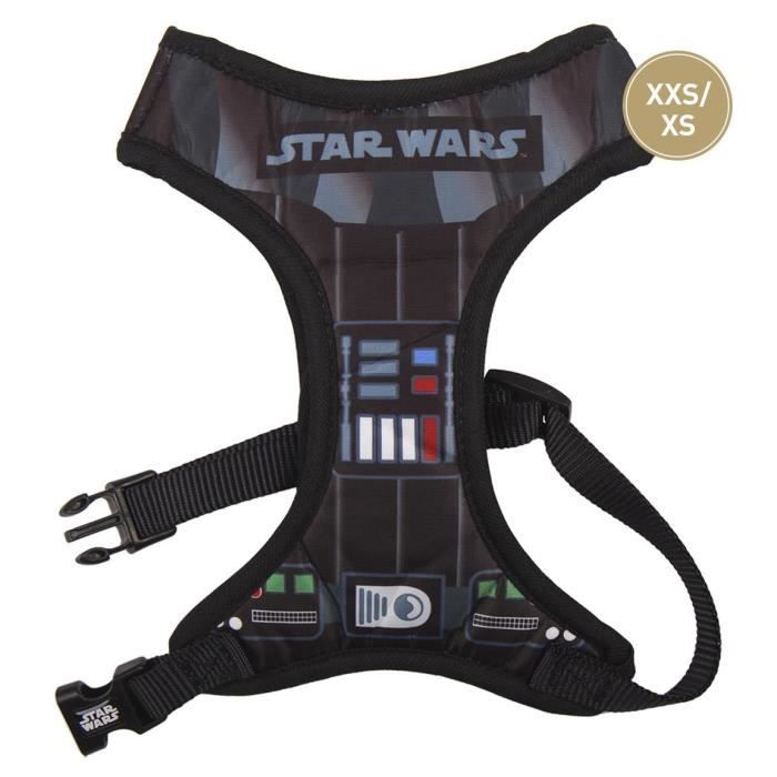 Hundegeschirr - Star Wars - Darth Vader - Größe XXS/XS - Schwarz - Verstellbar schwarz Hundegeschirr - Star Wars - Darth Vader - Größe XXS/XS - Schwarz - Verstellbar schwarz von Joom DACH
