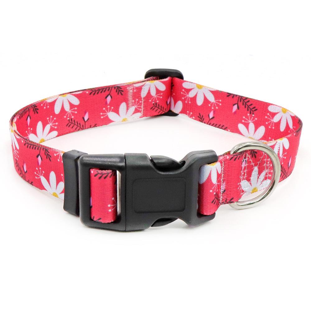 Hundehalsband und Hundeleine im Bohemian-Ethno-Stil mit Digitaldruck Collar L:2.5*65cm von Joom DACH